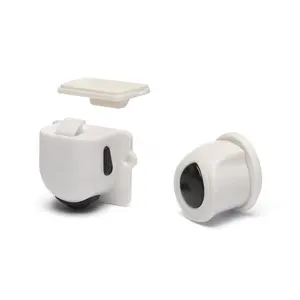 Dooky magnetické uzávěry skříněk 8ks + 2 klíče White