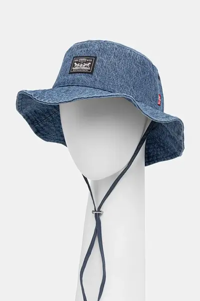 Levi's Klobouk Levi's SUMMER DRAWSTRING BUCKET HAT