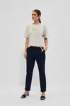 Marisse Women's Trousers L-Sp-4014 Navy