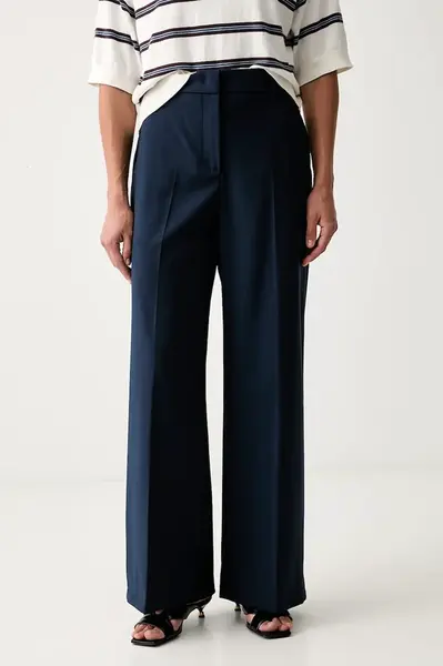 Weekend Max Mara  kalhoty dámské vlněné WKDVISIVO