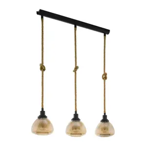 Eglo ZÁVĚSNÉ SVÍTIDLO, 89,5/19,5/123 cm