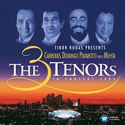 The Three Tenors, Luciano Pavarotti, Plácido Domingo, José Carreras, Zubin Mehta & Los Angeles Philharmonic – The Three Tenors in Concert, 1994 CD
