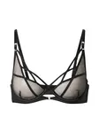 Hunkemöller Podprsenka 'JANA UP'  čierna