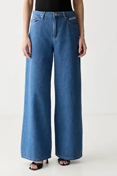 Karl Lagerfeld  wide leg džíny dámské IKON