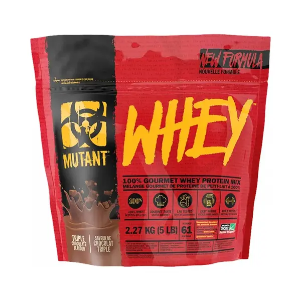 Mutant Whey 2270 g jahodový krém