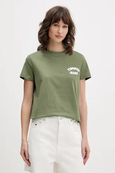 Tommy Jeans tričko dámske bavlnené