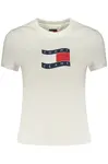 Biele dámske tričko Tommy Hilfiger