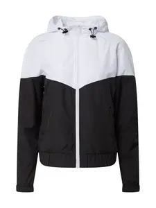 Urban Classics Prechodná bunda  čierna / biela
