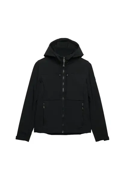 Superdry & Co Prechodná bunda  čierna