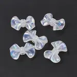 UV Plating Rainbow Iridescent Acrylic Beads