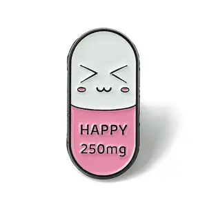 Capsule Enamel Pins