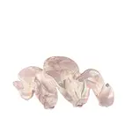 Wave PVC Claw Hair Clips