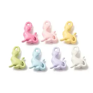 Baking Paint Alloy Pendants