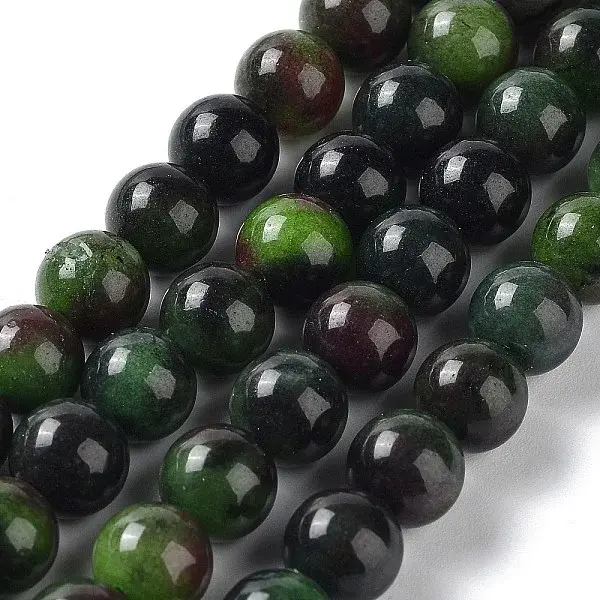 Dyed Natural Malaysia Jade Beads Strands