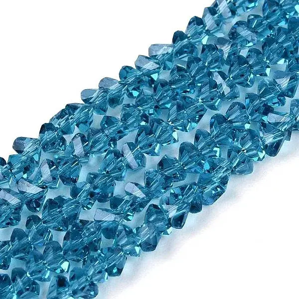 Transparent Glass Beads Strands