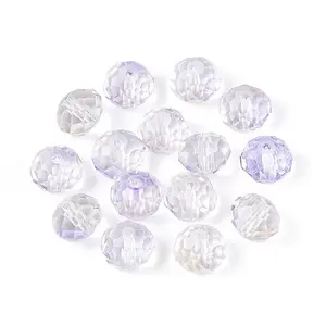 Baking Painted Transparent Glass Beads