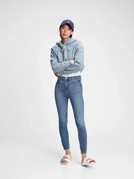 GAP Džíny tr skinny high rise - Dámské