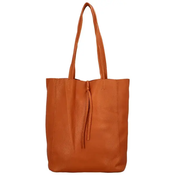 Stylová koženková kabelka 2v1 Alexa, hnědá