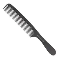 Karbonový hřeben na vlasy s rukojetí Hairway 05091 - 18,5 cm