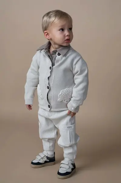 Detský bavlnený kardigan Donsje Dieck Cardigan Lammies