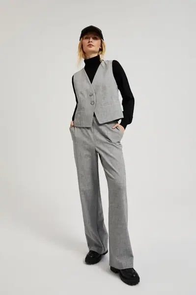 Marisse Women's Trousers Z-Sp-4518 Grey