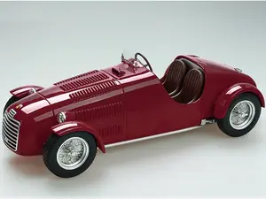 Ferrari 125C Red "Press Version" (1947) Limited Edition to 80 pieces Worldwide "Mythos Series" 1/18 Model Car by Tecnomodel