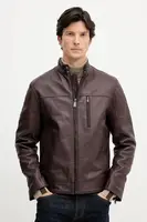 Kožená bunda Trussardi