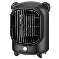 YND-500 500W Desktop Mini Electric Heater PTC Ceramic Flame Retardant Portable Space Heater Low Noise - EU Plug