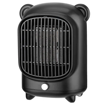 YND-500 500W Desktop Mini Electric Heater PTC Ceramic Flame Retardant Portable Space Heater Low Noise - EU Plug