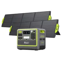 FOSSiBOT F2400 Portable Power Station + 2 x SP200 Solar Panel