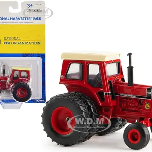 IH International Harvester 1466 Tractor with Dual Wheels Red "National FFA Organization" "Case IH Agriculture" 1/64 Diecast Model by ERTL TOMY