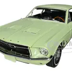 1967 Ford Mustang Coupe Limelite Green Metallic "She Country Special - Bill Goodro Ford Denver Colorado" 1/18 Diecast Model Car by Greenlight
