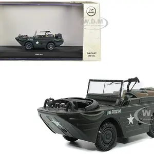 Ford GPA Amphibious Vehicle Olive Drab "United States Army" 1/43 Diecast Model by Militaria Die Cast