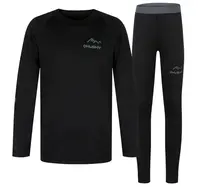 Husky Active winter Tombo 146, black Dětské termoprádlo