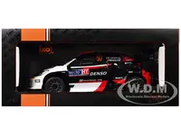 Toyota GR Yaris Rally1 Hybrid 97 Jari-Matti Latvala - Juho Hanninen "Rally Finland" (2023) 1/18 Diecast Model Car by IXO Models
