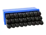 GEKO Razicí matrice písmen - raznice, 10 mm, sada 27 kusů Velikost: 5 mm