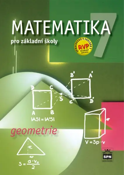 Matematika pro základní školy 7, geometrie, učebnice - Zdeněk Půlpán