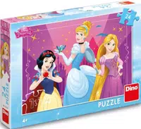 Odvážné princezny - Puzzle 24 dílků