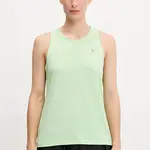 Sportovní top Peak Performance zelená barva, G79365