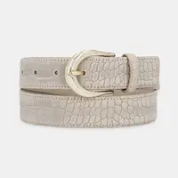 Kožený pásek BOSS Carol-Cro-St-G_Sz30