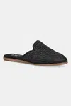 Pantofle Toms RAFFIA černá barva, 10022001