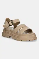 Sandály Buffalo Lennox Ts Sandal dámské, béžová barva, na platformě, 1602275-BEI