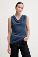 Top United Colors of Benetton modrá barva, 123VD10DD
