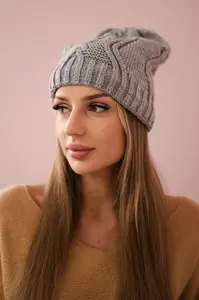 Kesi Fleecová čepice Sylwia K244 světle šedá