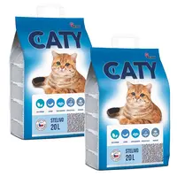 Akinu CATY Křemelinové stelivo pro kočky 2 x 20 l