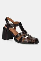 Kožené sandály Billi Bi hnědá barva, A8343