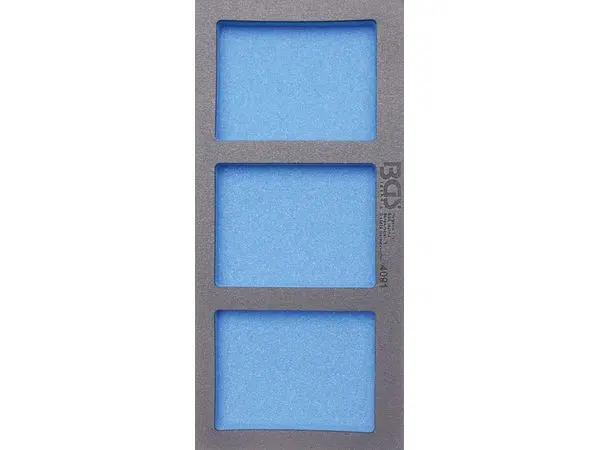 BGS Technic BGS 4091 Nářaďový modul 1/3 - prázdný. 3 odkládací plochy 140x110x20 mm