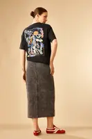 Bavlněné tričko Medicine černá barva