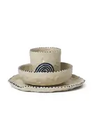 Dětský snídaňový set ferm LIVING Naive Ceramic Set 3-pack