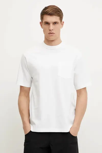 Bavlněné tričko The North Face Dome Relaxed bílá barva, NF0A8C3PFN41